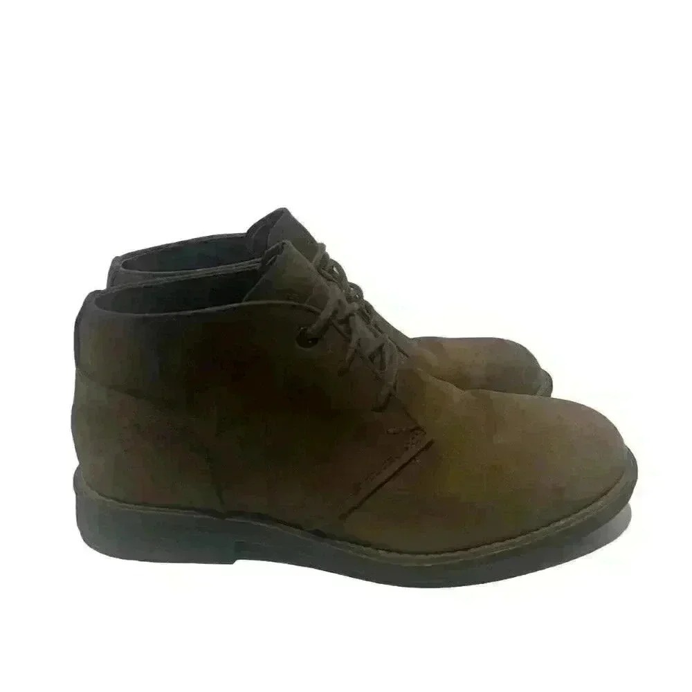Timberland Dark Brown Suede Chukka Boots Gorpcore Utility Mid